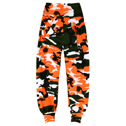Girls Neon Camouflage Ali Baba Pants