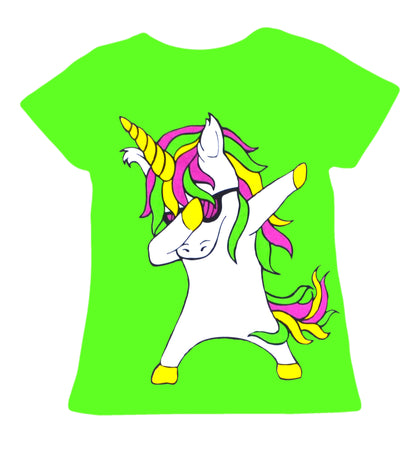 Girls Dab Unicorn Outfits