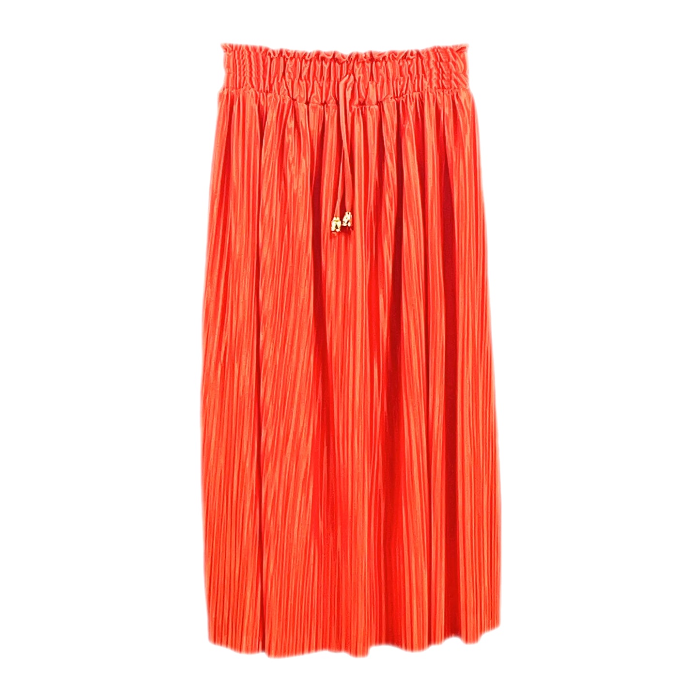 Girls Pleated Midi Skirt
