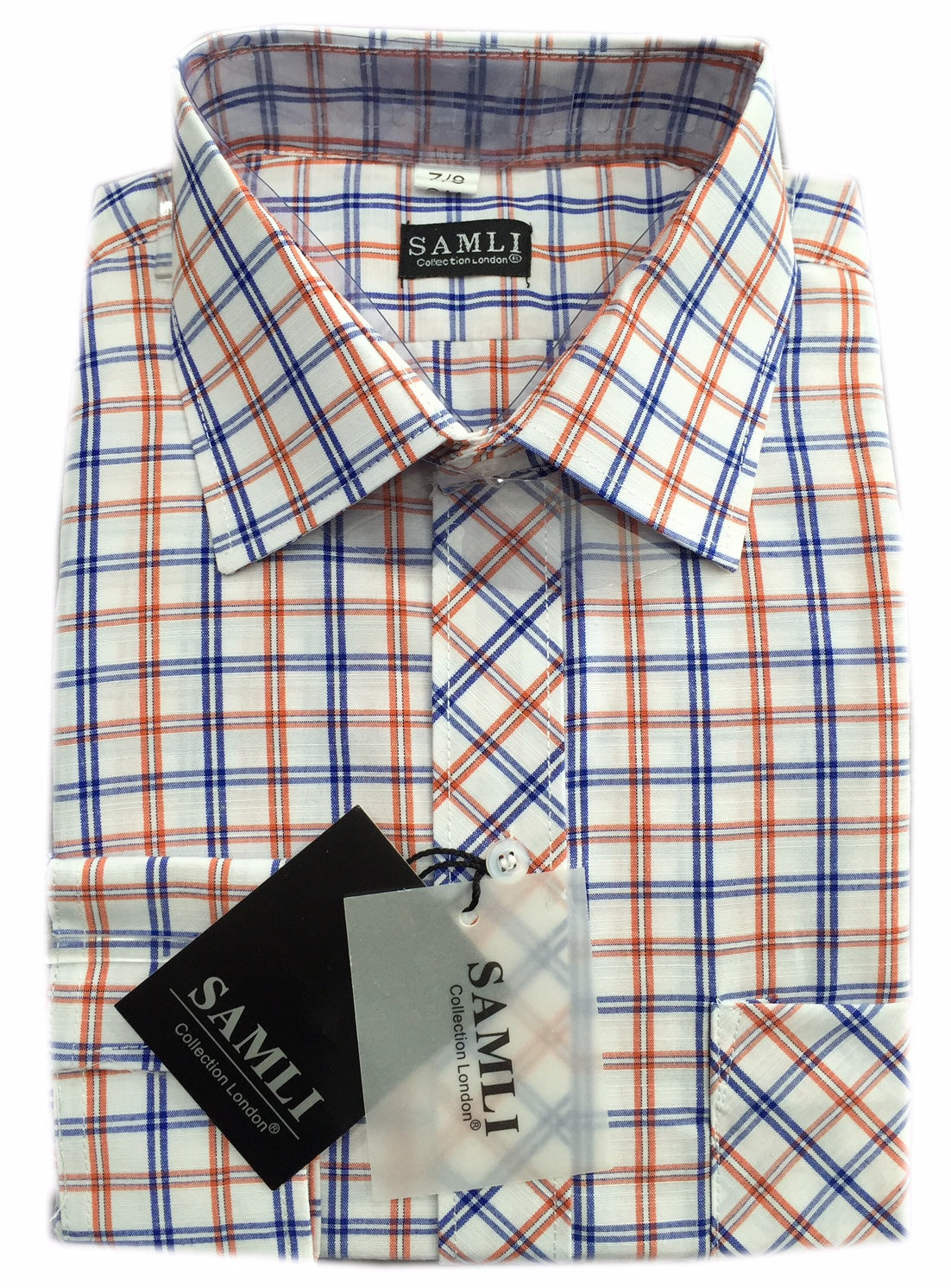 Boys Striped & Checked Formal Shirts