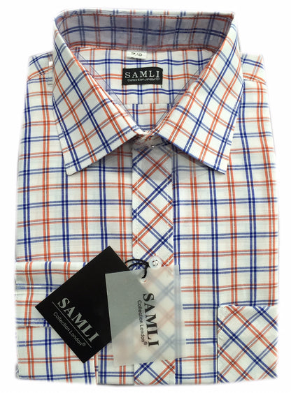 Boys Striped & Checked Formal Shirts