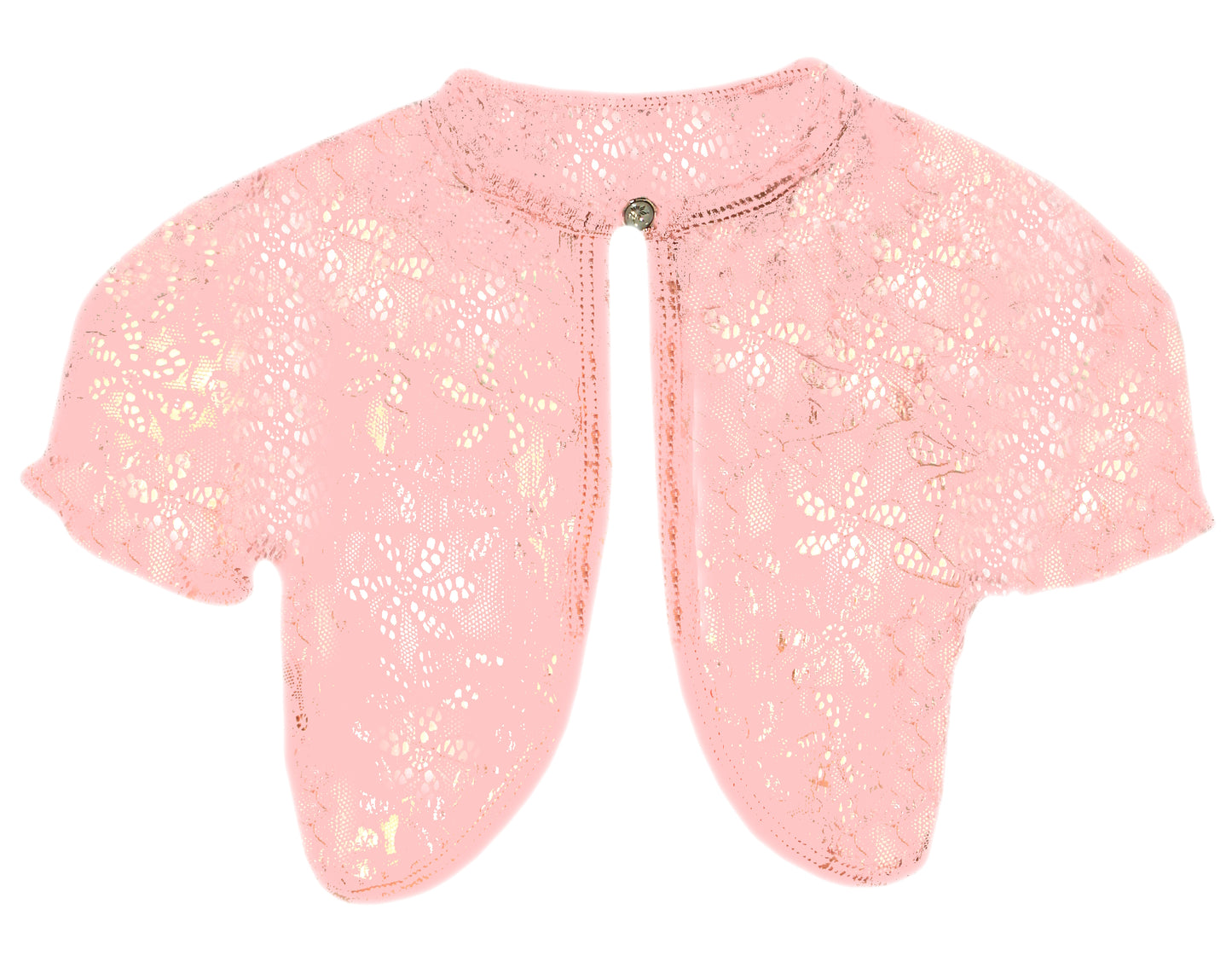 Girls Lace Bolero Shrug Short Sleeve Cardigan