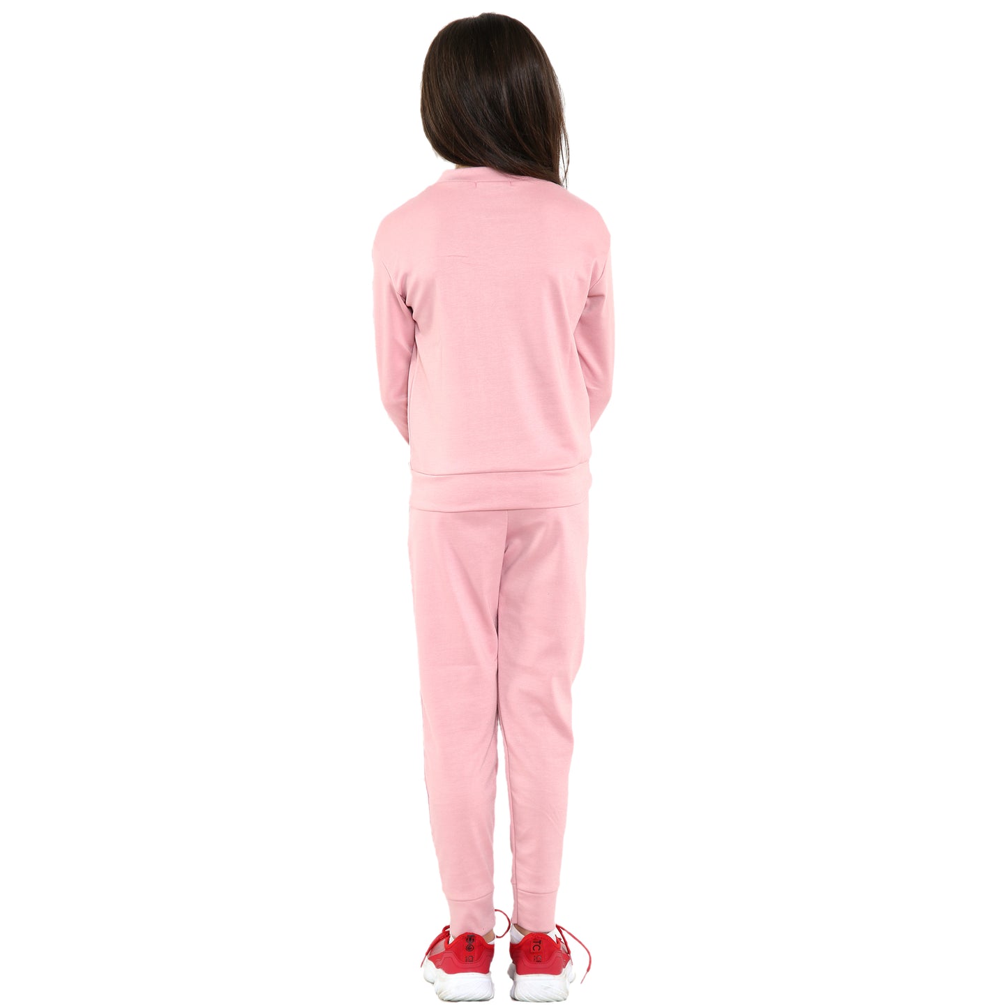 Girls Loungewear Tracksuit Sweatshirt Sweatshirt & Pants Set