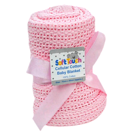 Baby Cellular Blanket, Teddy Comforter & Hooded Robe