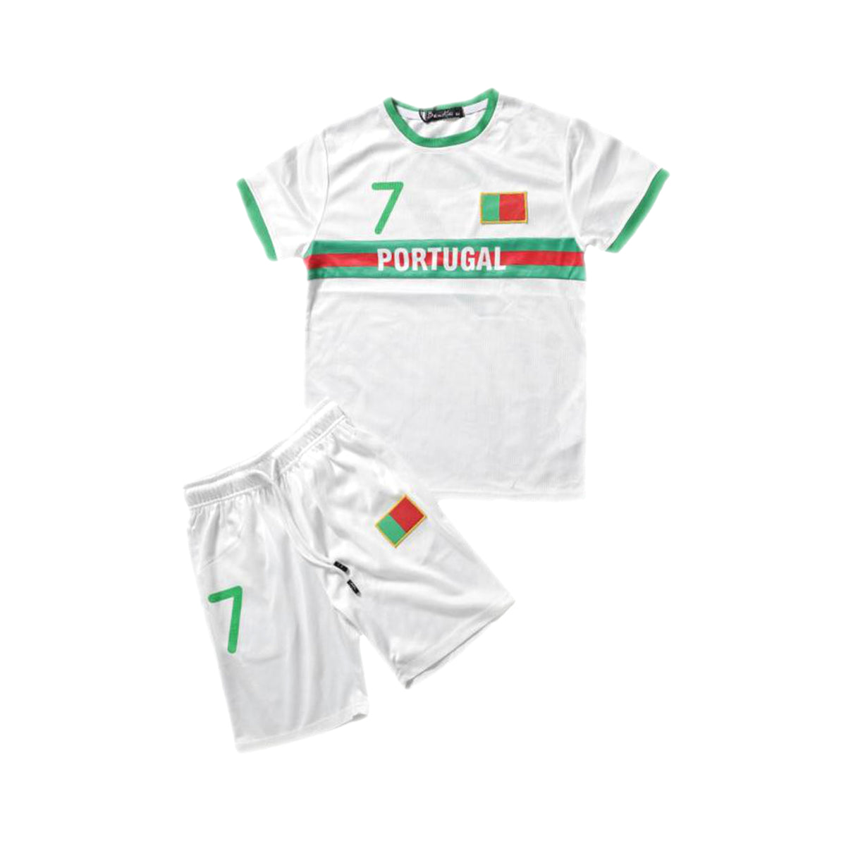 Kids Football T-Shirt And Shorts Set - Portugal