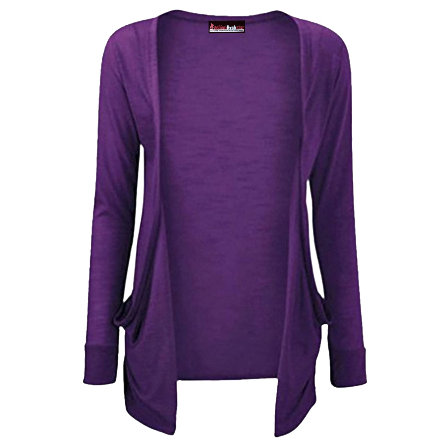 Girls Boyfriend Cardigan - Purple