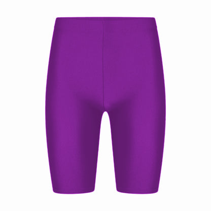 Girls Cycling Shorts - Purple