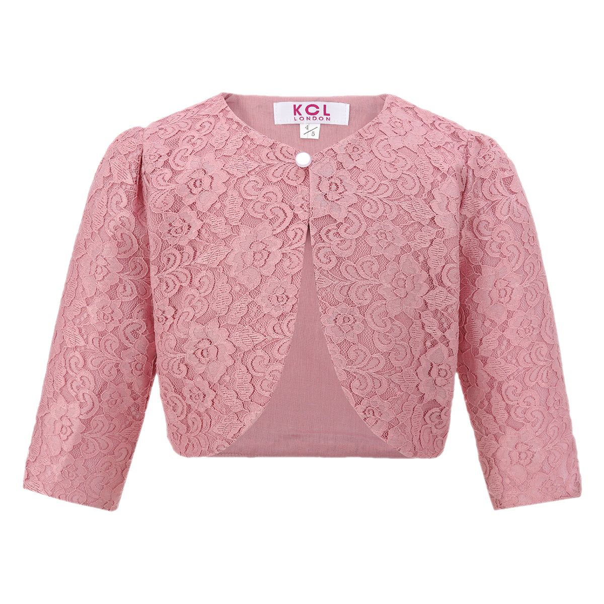 Girls Lace Bolero Floral Shrug
