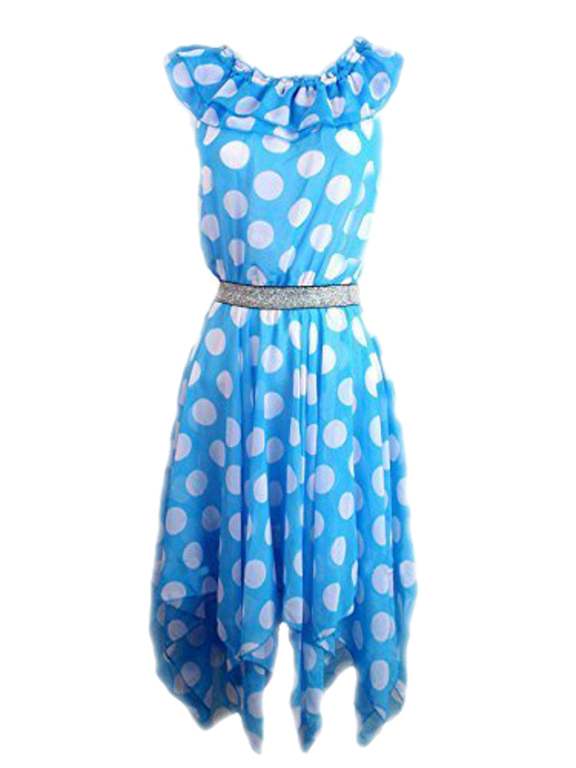 Girls Polka Dots Summer Dress