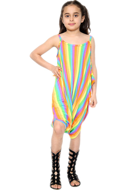 Girls Baggy Drape Jumpsuit