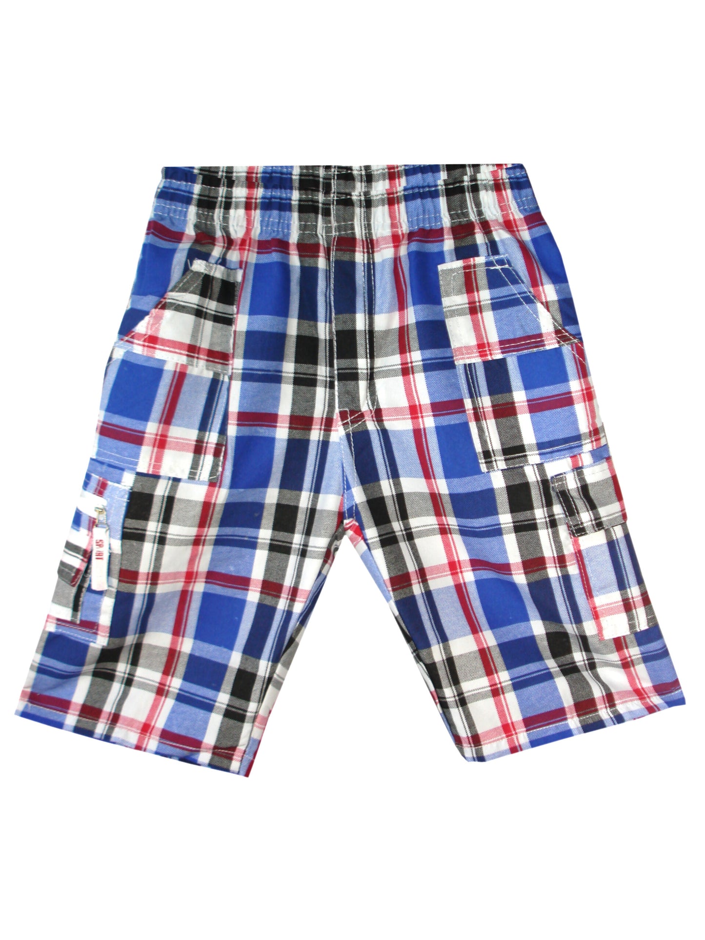 Boys Camouflage & Checked Shorts