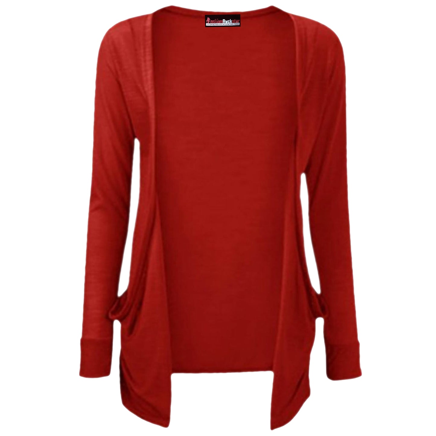 Girls Boyfriend Cardigan - Red