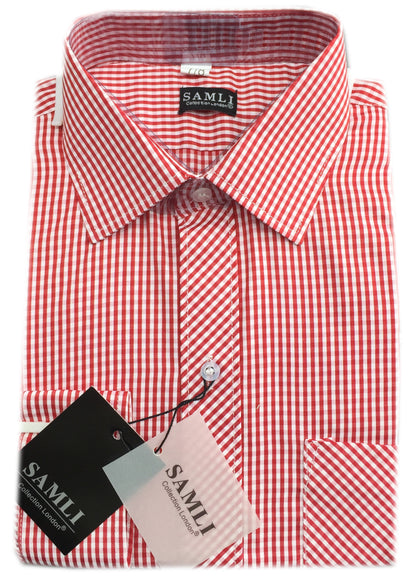 Boys Striped & Checked Formal Shirts