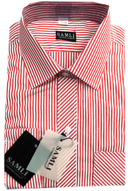 Boys Striped & Checked Formal Shirts