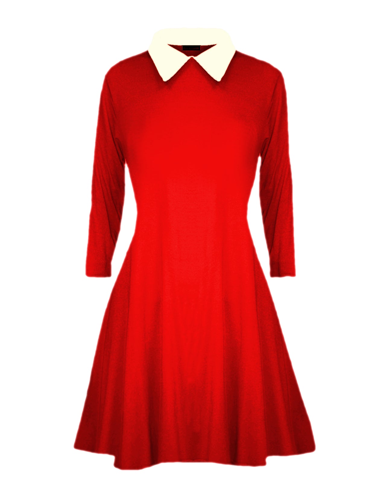 Girls Peter Pan Collar Swing Dress