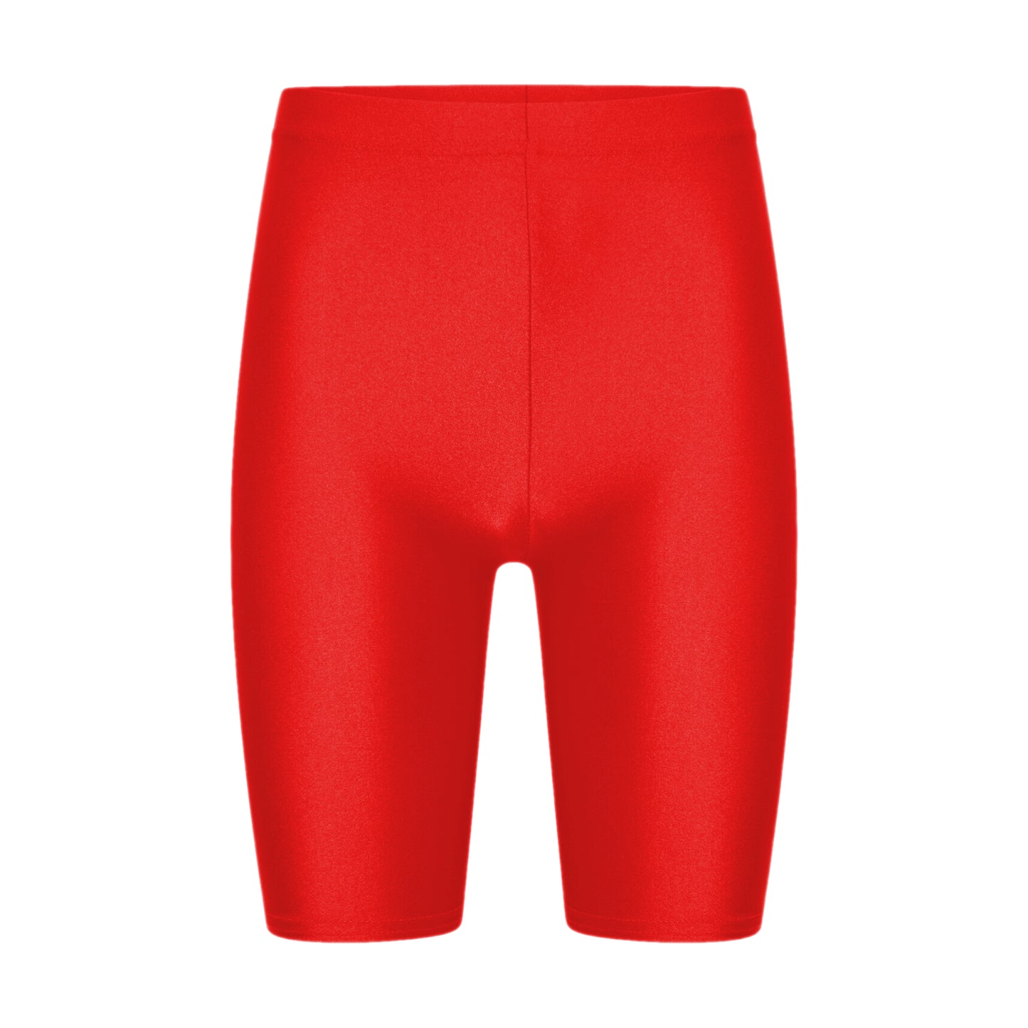 Girls Cycling Shorts - Red