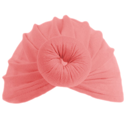 Baby Girls Donut Turban Hat