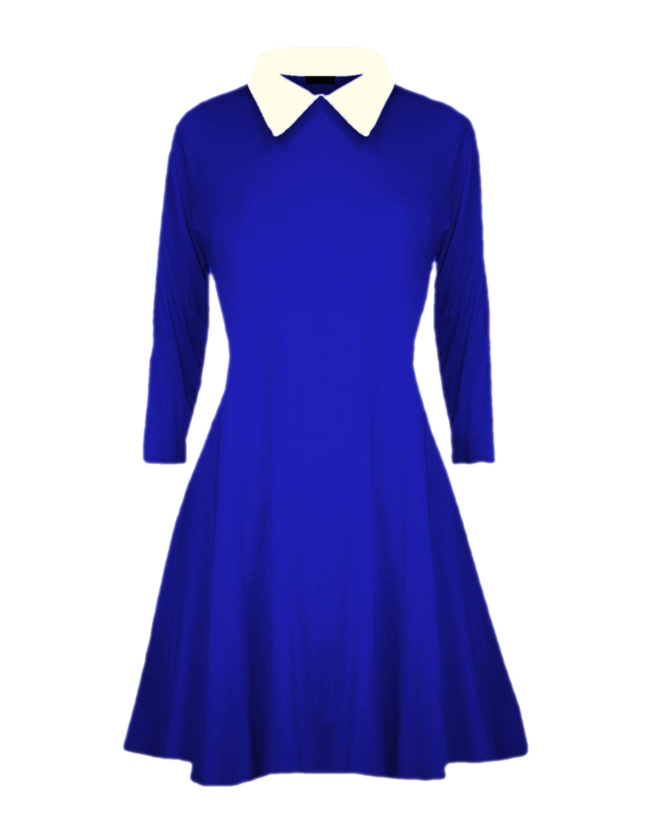 Girls Peter Pan Collar Swing Dress