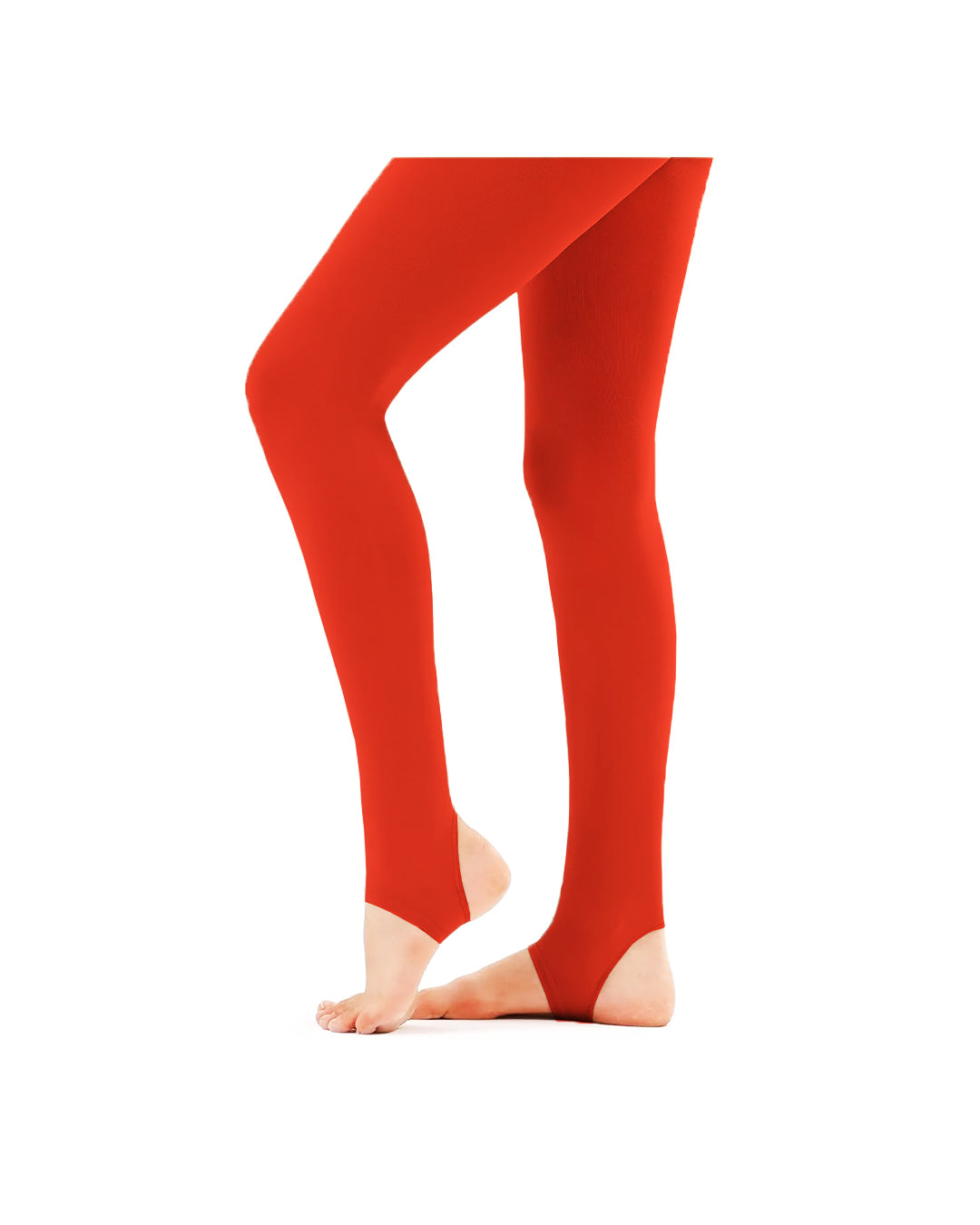 Girls Stirrup Leggings Plain Stretchy Gymanstic School Dance Microfibre Pants