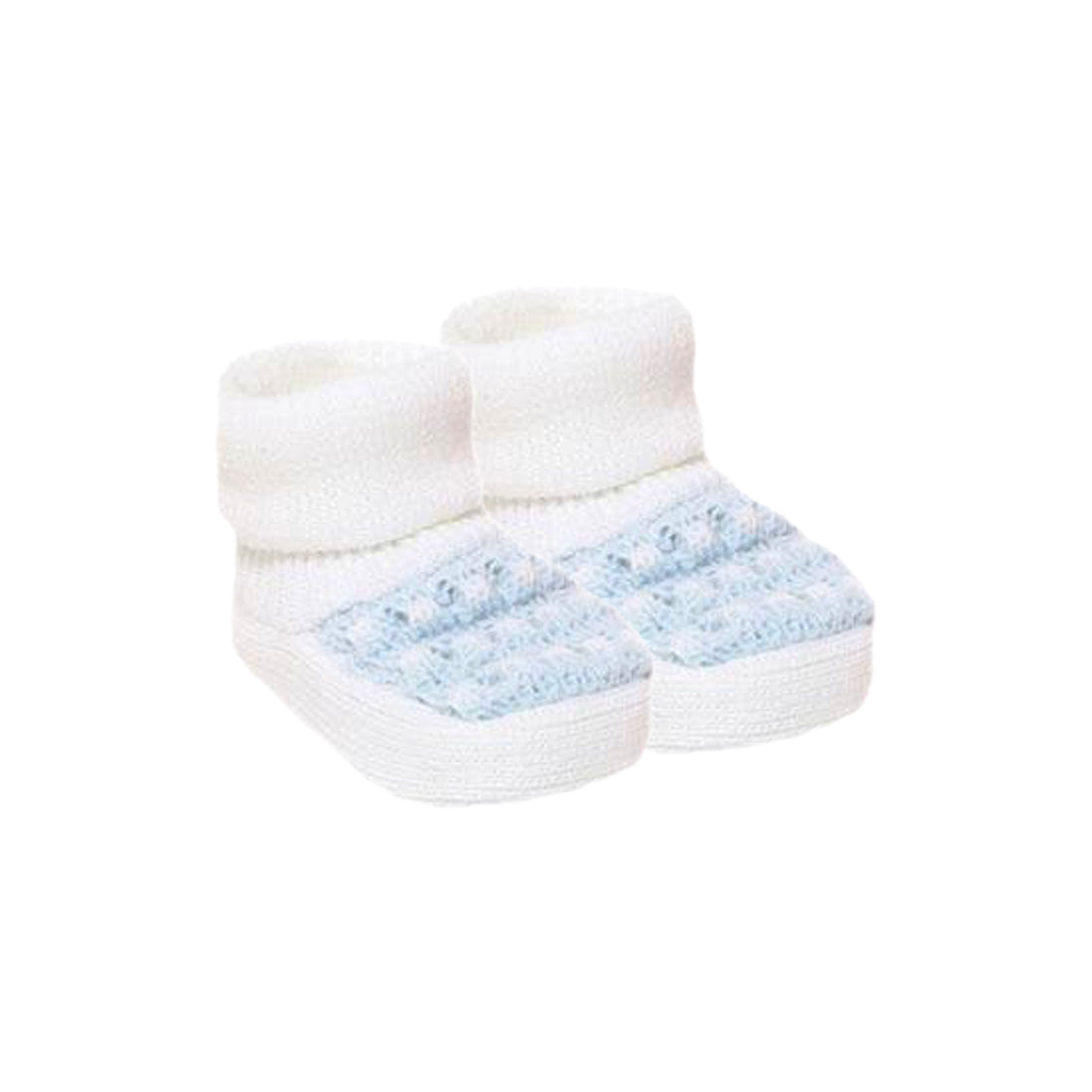 Baby Knitted Booties Soft Socks Patterned Shoes