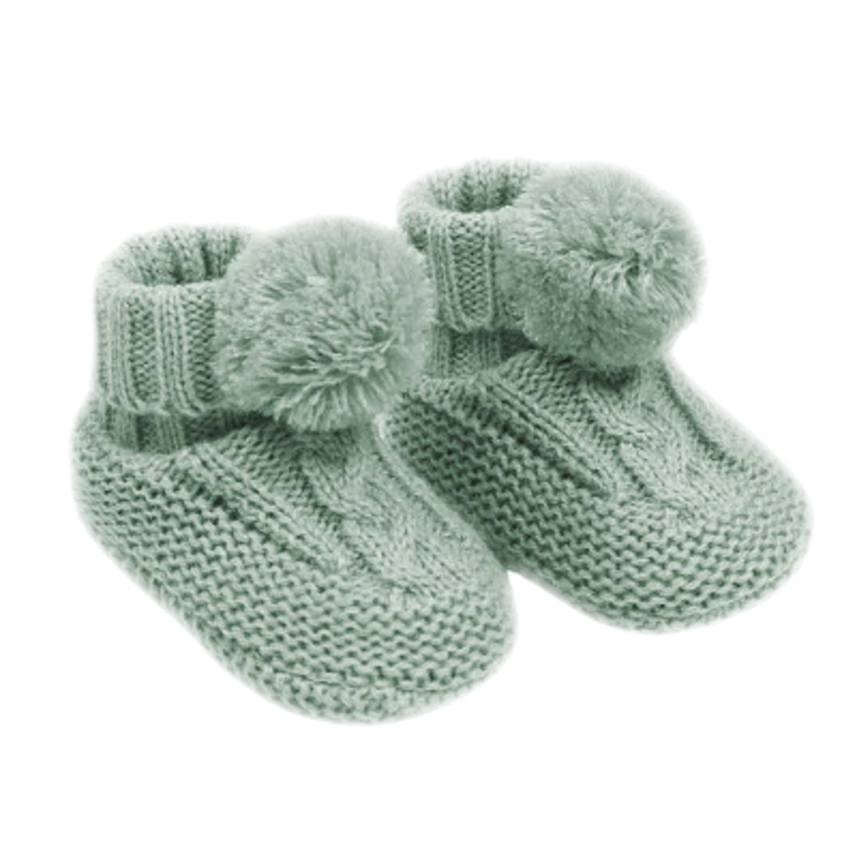 Baby Girls Pom Pom Booties