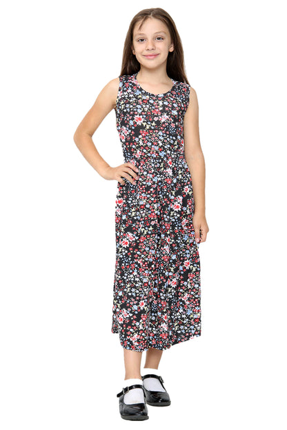 Girls Maxi Summer Dress