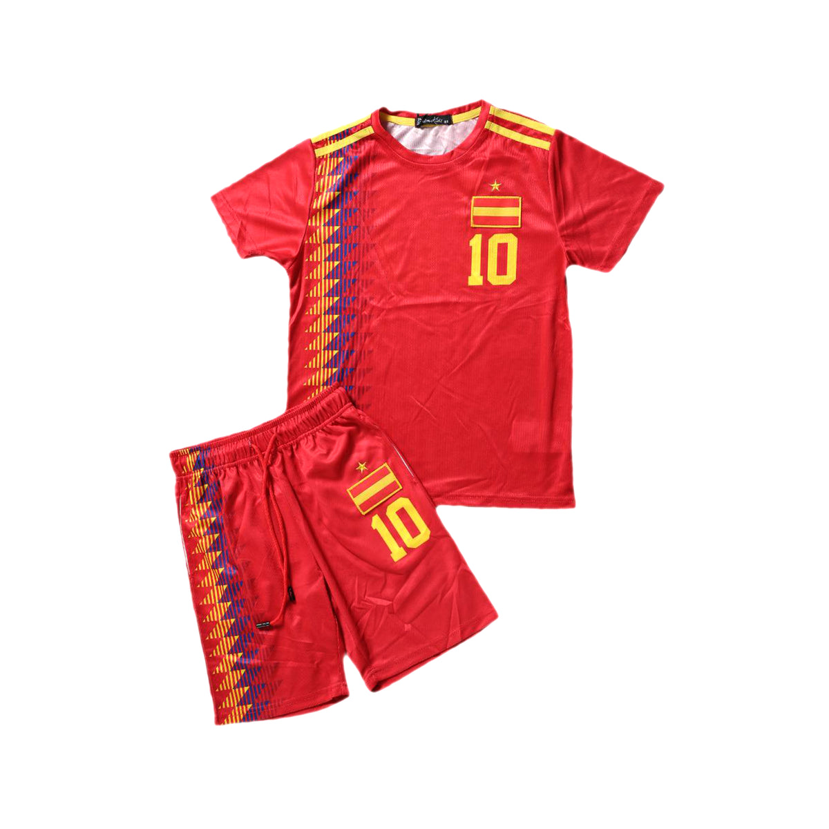 Kids Football T-Shirt And Shorts Set - Spain
