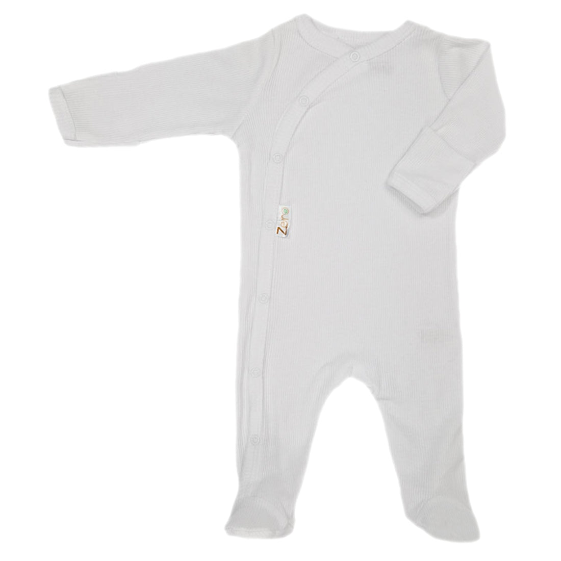 Baby Bodysuit Ribbed Sleepsuit Beanie Hat Bib