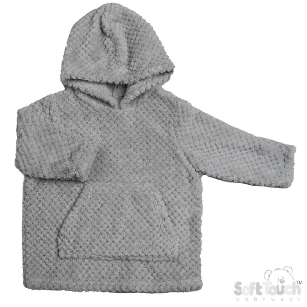 Baby Hoodie Waffle Design Motif 6 - 36 months