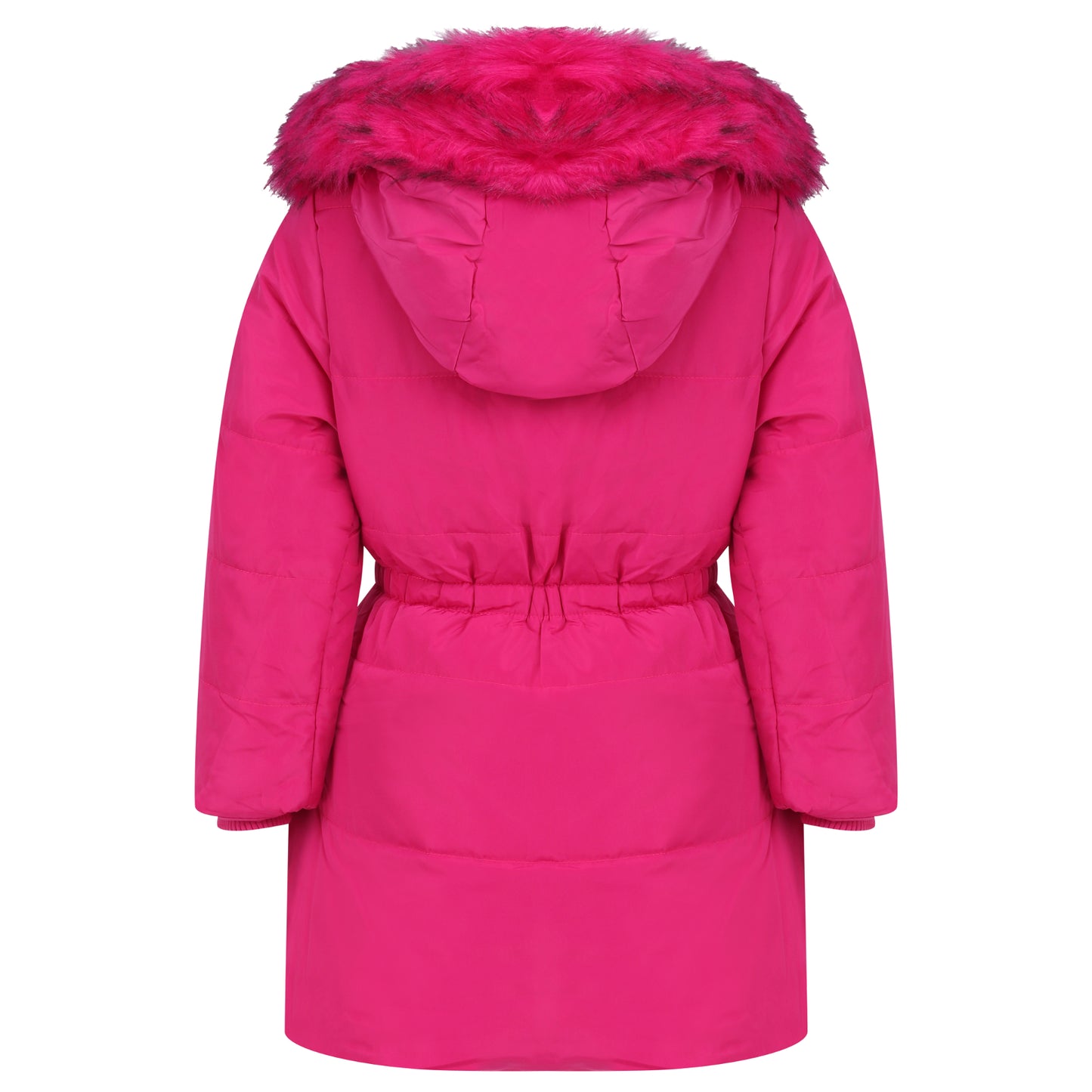 Girls Parka Winter Faux Fur Hooded Coats
