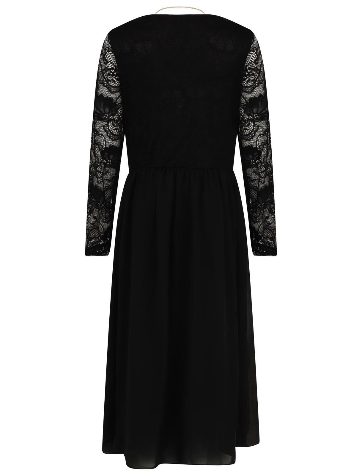 Girls Floral Lace Maxi Dress