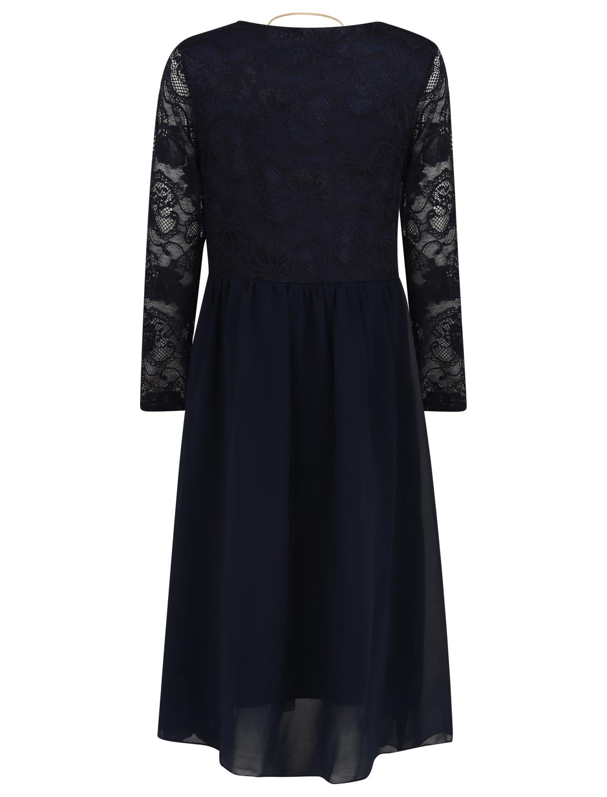 Girls Floral Lace Maxi Dress