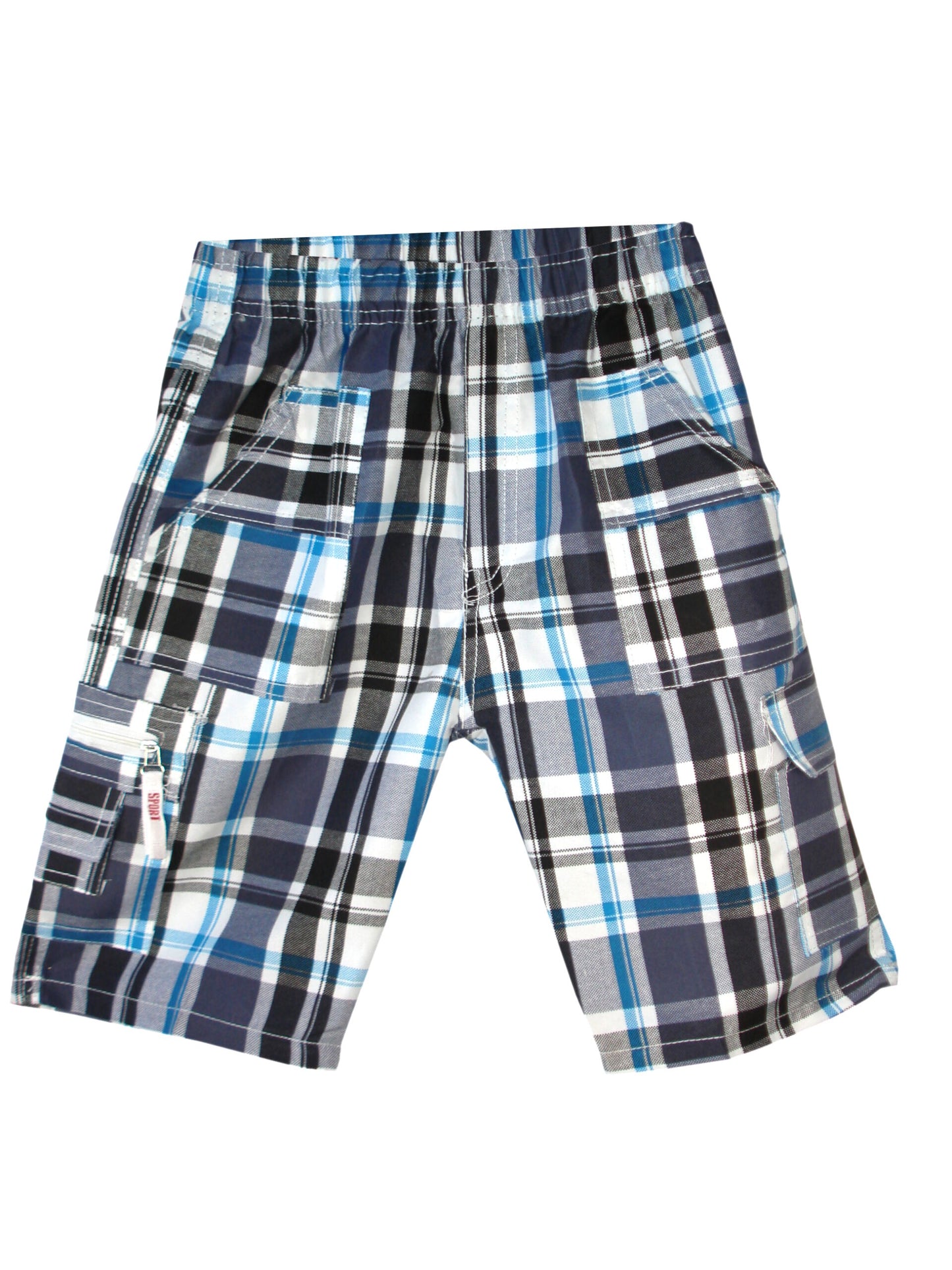 Boys Camouflage & Checked Shorts