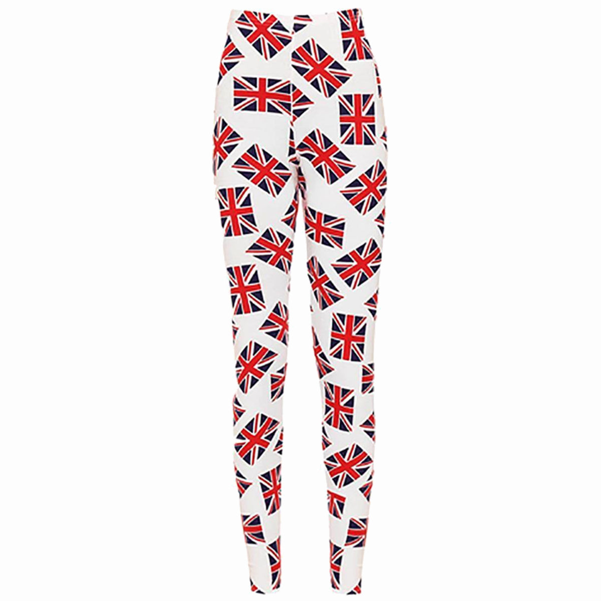 Girls Union Jack Flag T-Shirt Great Britain Coronation Leggings