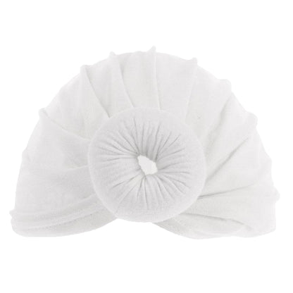 Baby Girls Donut Turban Hat