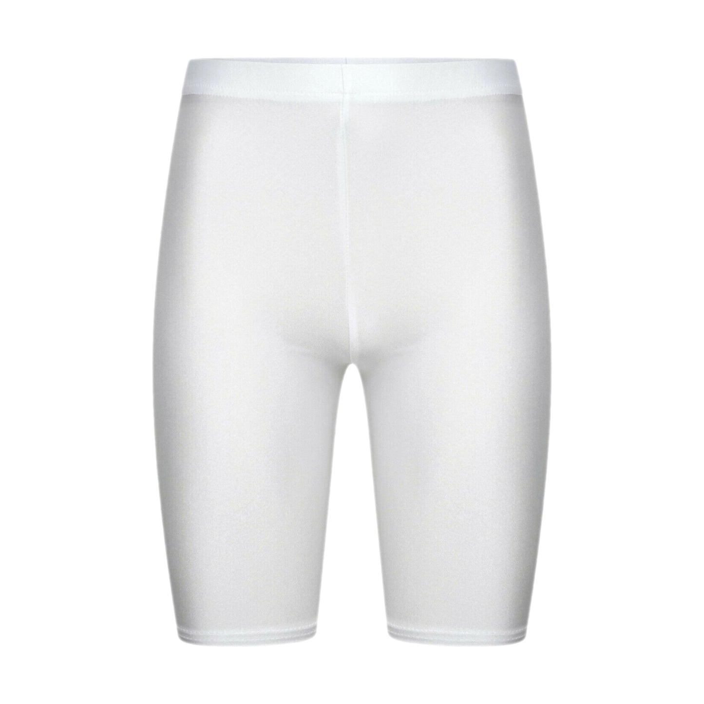 Girls Cycling Shorts - White
