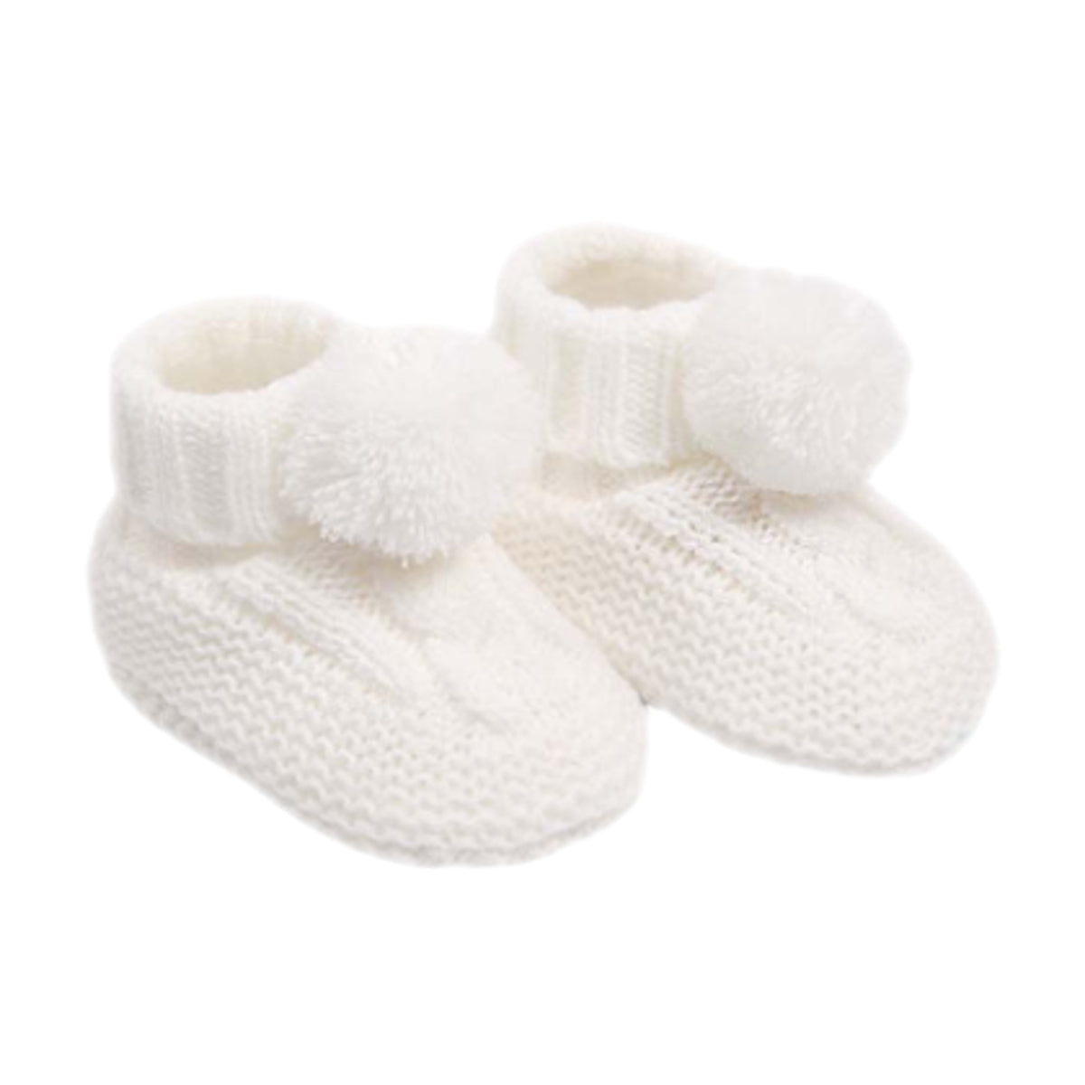 Baby Girls Pom Pom Booties