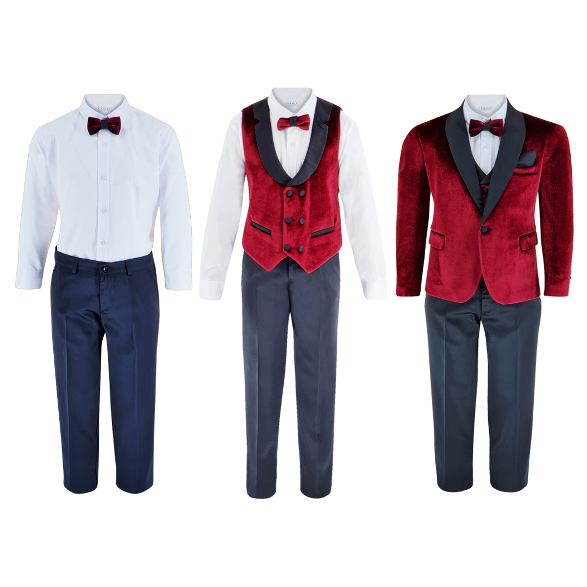 Boys 6 Piece Formal Suits