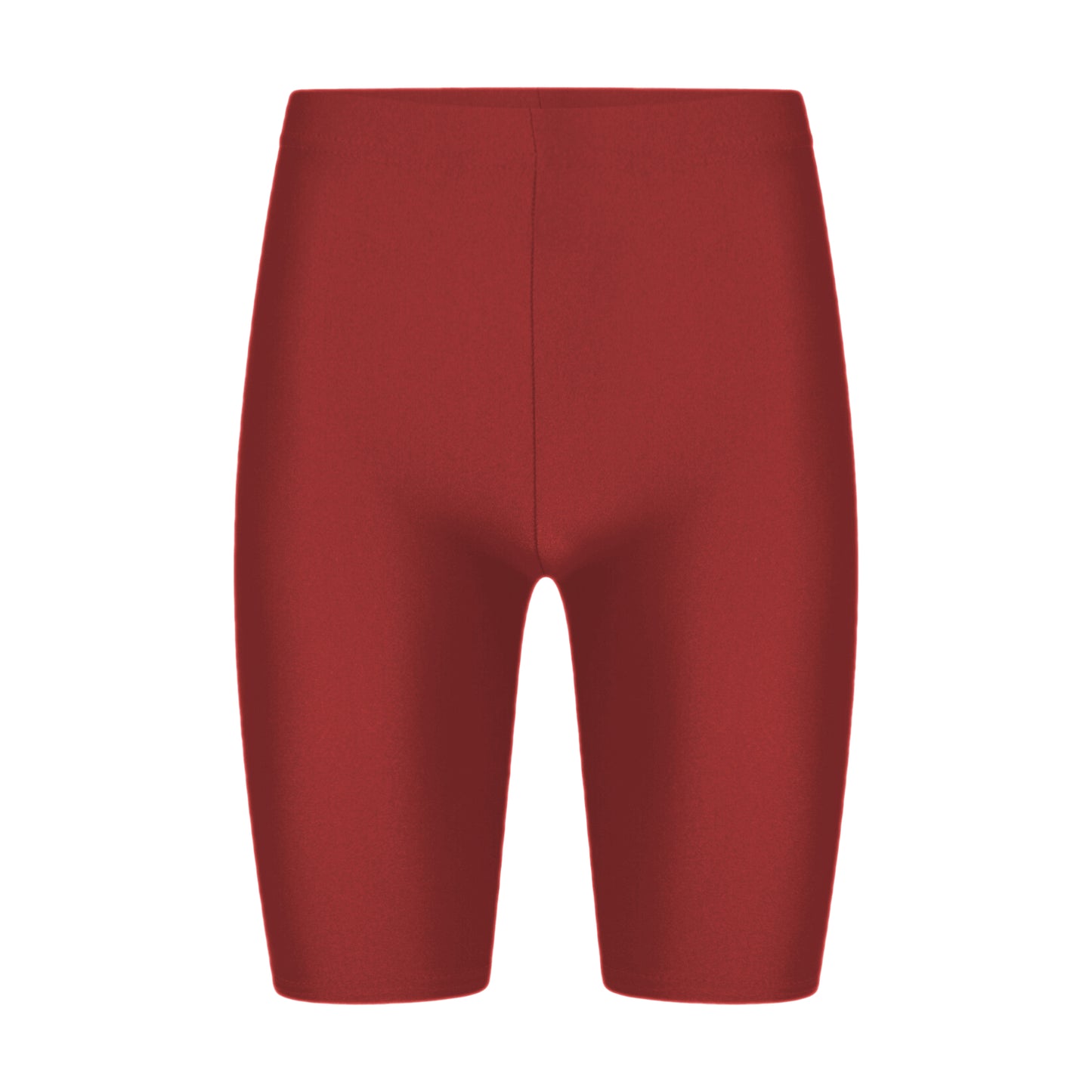 Girls Cycling Shorts - Wine Red