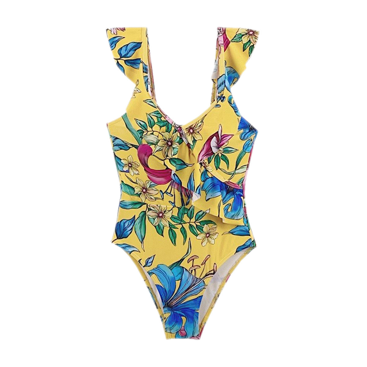 Girls Summer Hawaiian One Piece Swimsuits