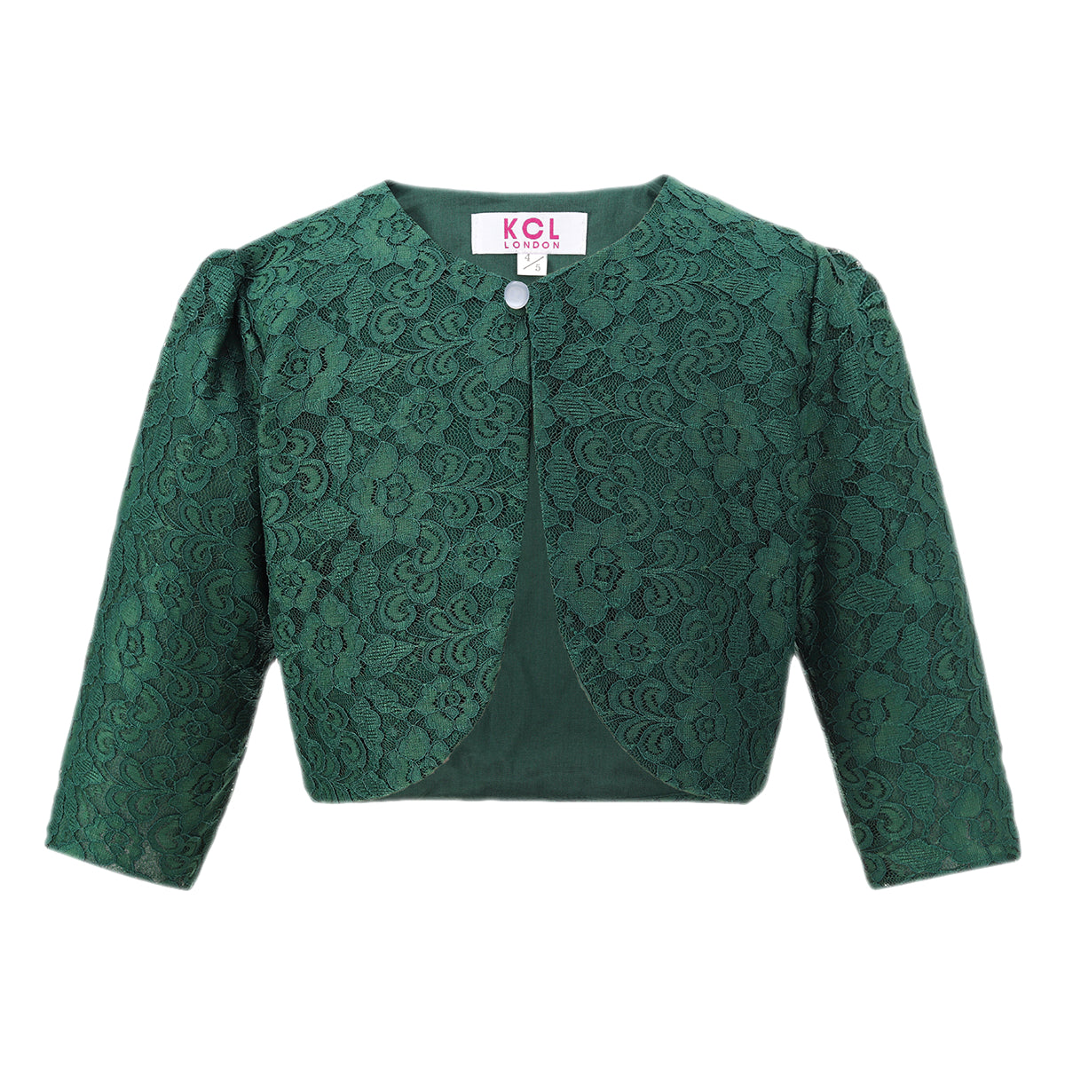 Girls Lace Bolero Floral Shrug