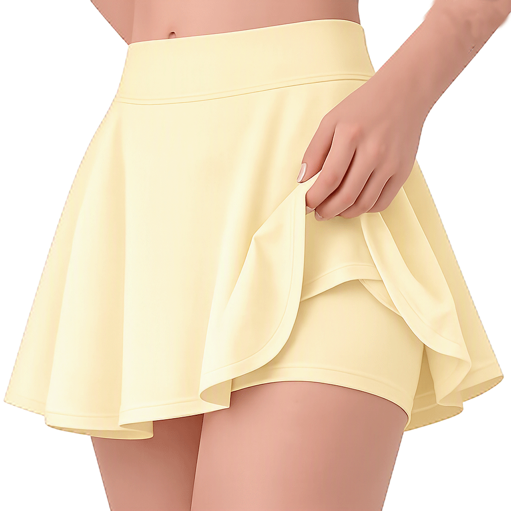 Girls Skort Skirt Shorts Kids School Summer Sports Skorts PE Dance Childrens