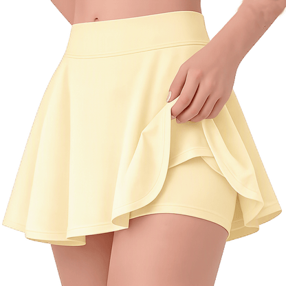Girls Skort Skirt Shorts Kids School Summer Sports Skorts PE Dance Childrens