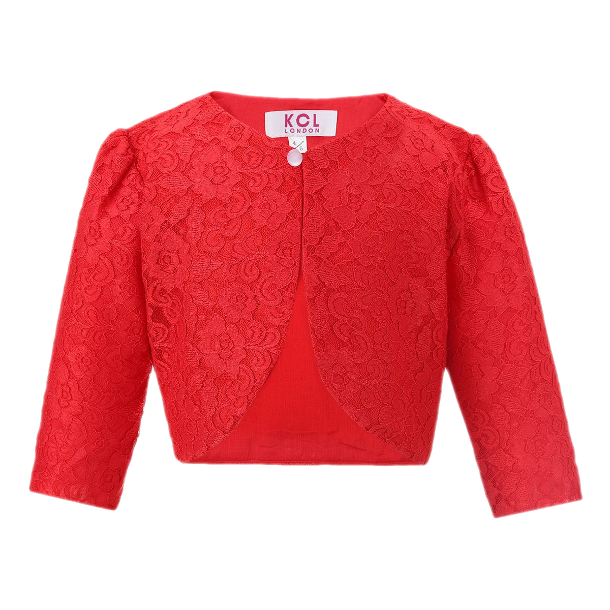 Girls Lace Bolero Floral Shrug