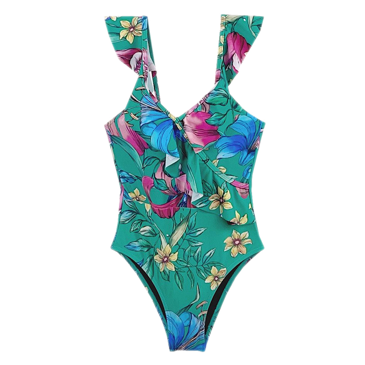 Girls Summer Hawaiian One Piece Swimsuits