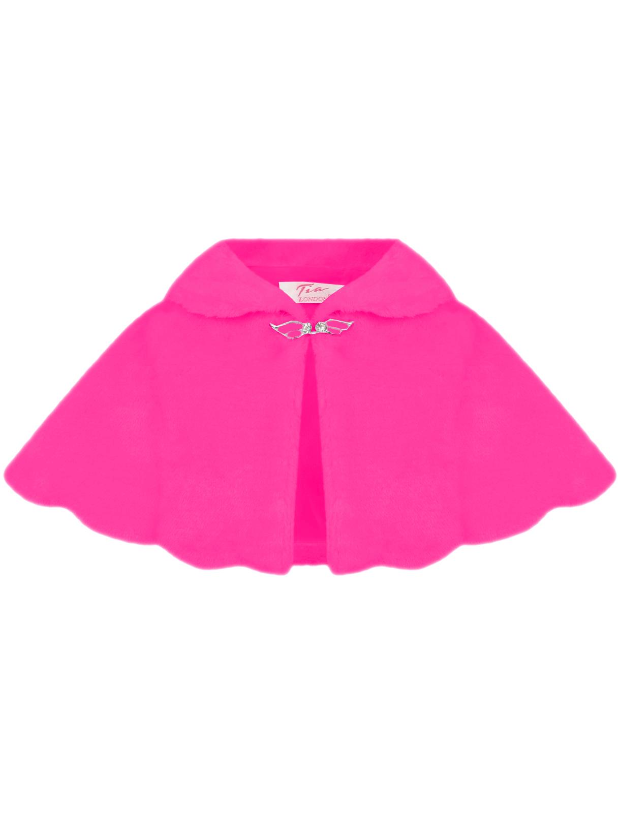 Girls Fur Shoulder Cape