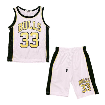 Kids Basketball Vest and Shorts Set