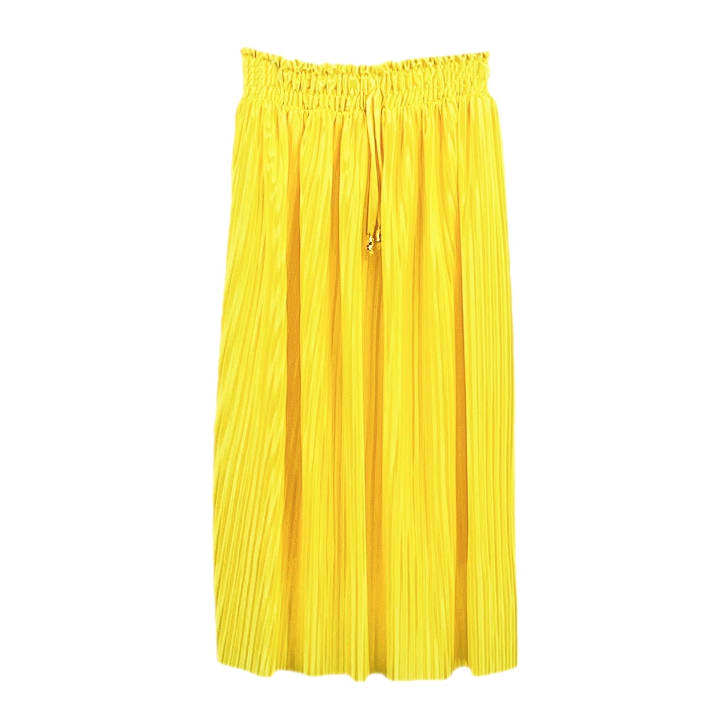 Girls Pleated Midi Skirt