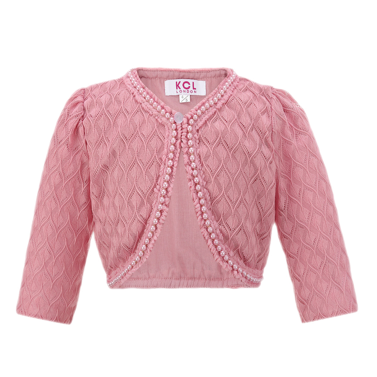 Girls Lace Bolero Floral Shrug
