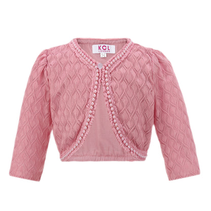 Girls Lace Bolero Floral Shrug